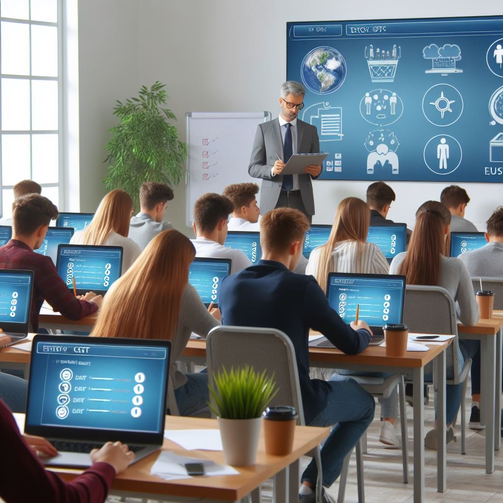 Accessing the Library and Computer Lab for Government Exam Preparation at Samarth Academy