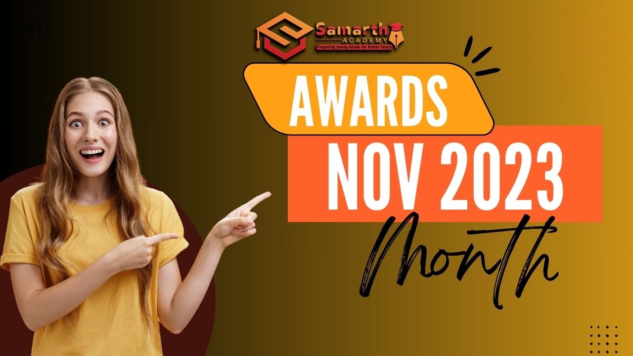 Awards Highlights for November 2023